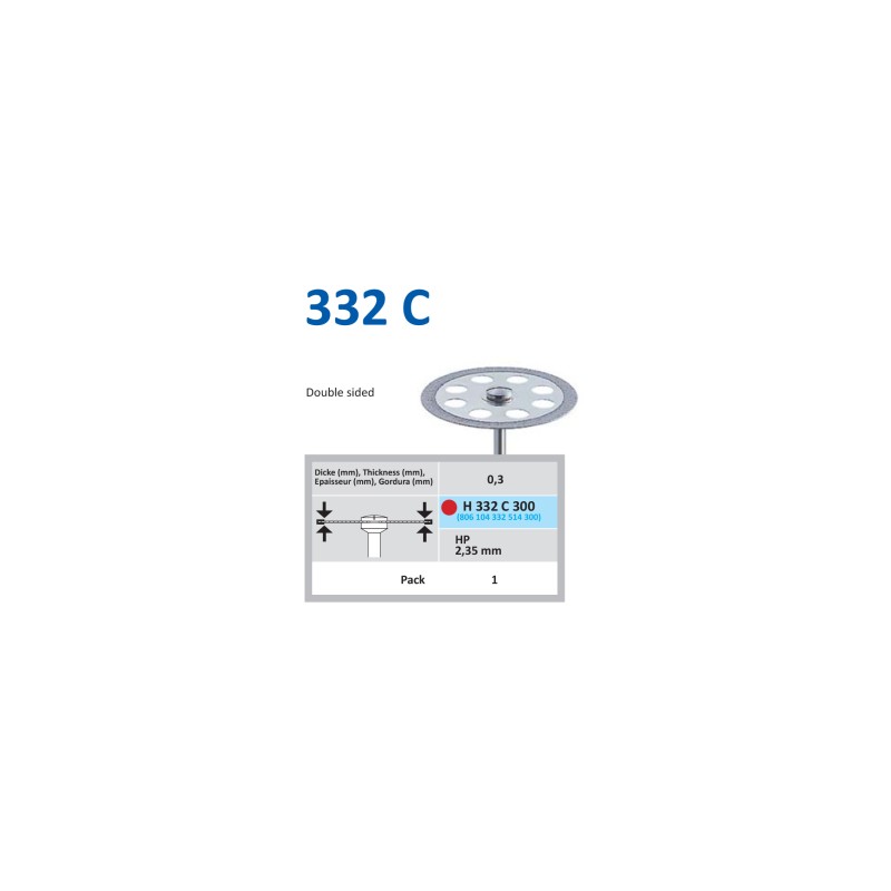 Disc Diamantat HORICO H 332 C
