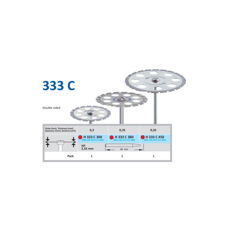 Disc Diamantat HORICO H 333 C