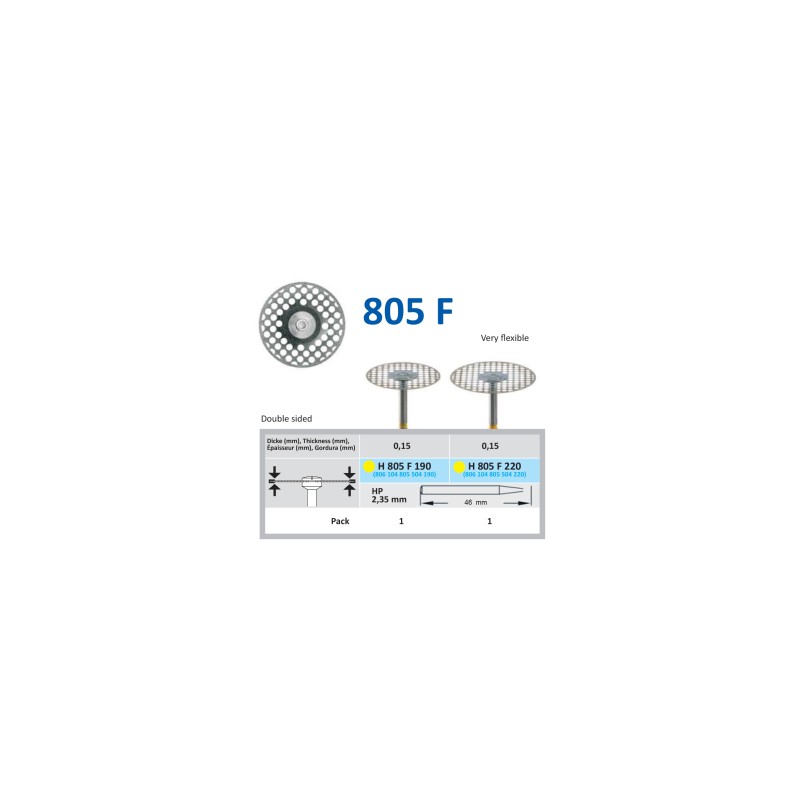 Disc Diamantat HORICO H 805 F