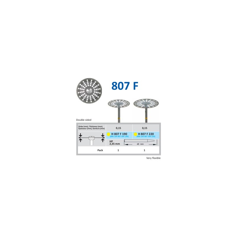 Disc Diamantat HORICO H 807 F