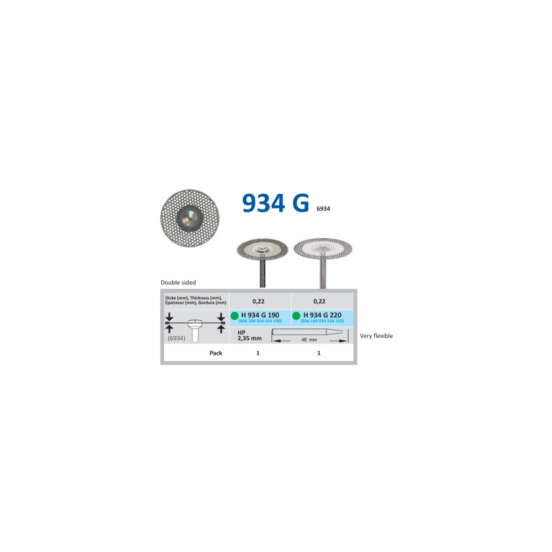 Disc Diamantat HORICO H 934 G