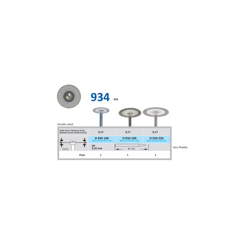 Disc Diamantat HORICO H 934