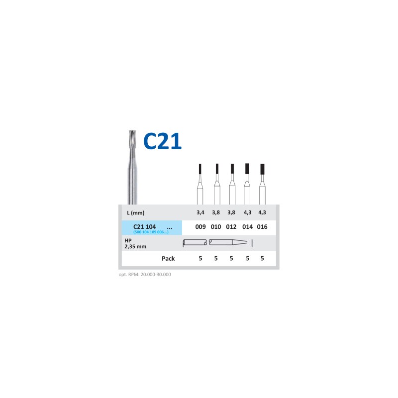 Freză Carbură HORICO C21 104