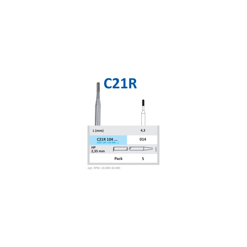Freză Carbură HORICO C21R 104 014