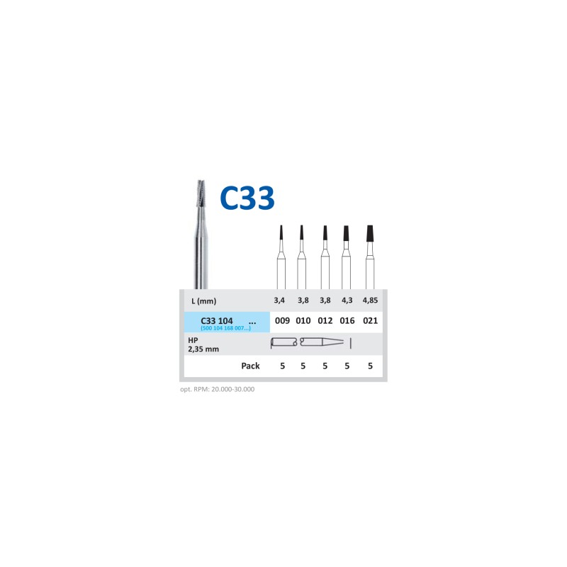 Freză Carbură HORICO C33 104