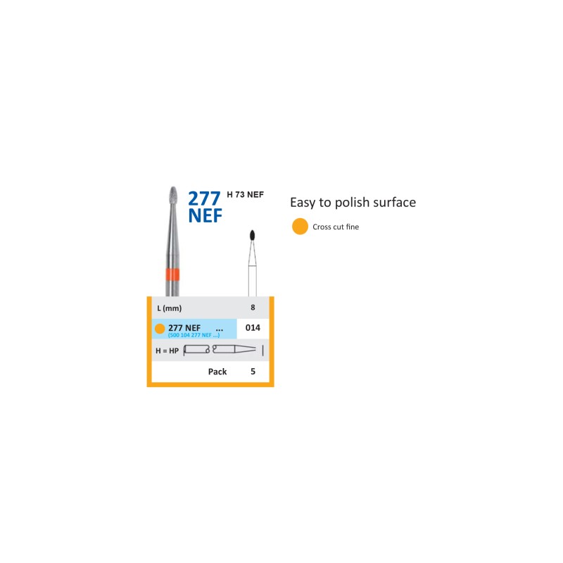 Freză Carbură Tungsten HORICO 277 NEF 014