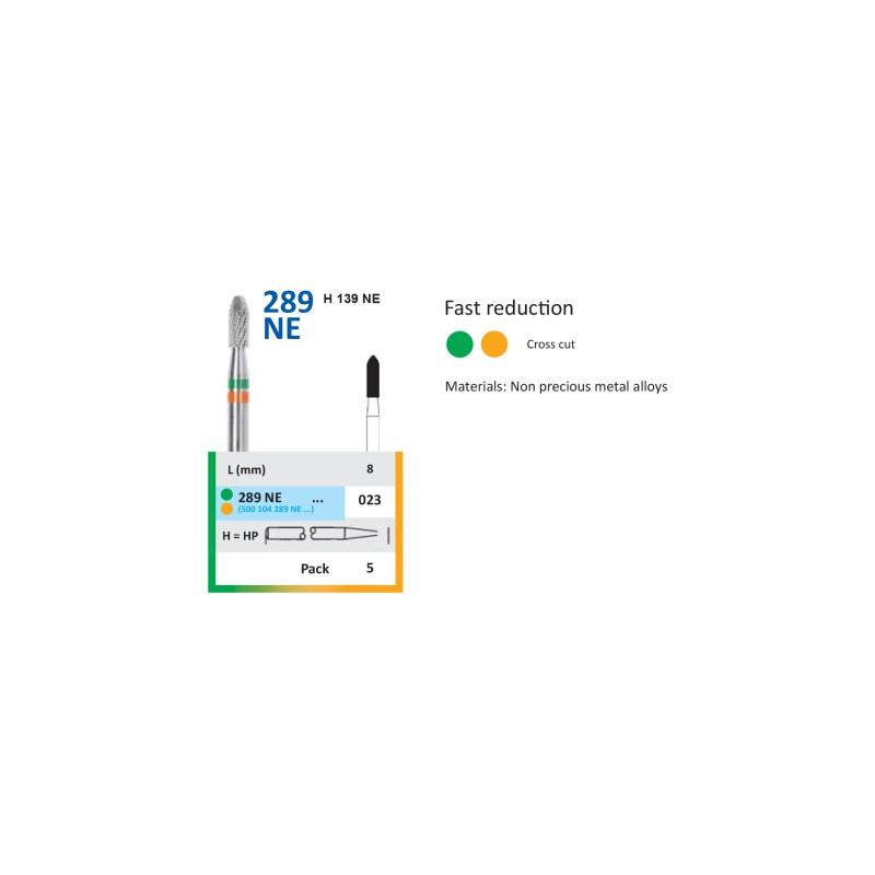 Freză Carbură Tungsten HORICO 289 NE 023