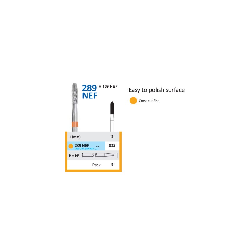 Freză Carbură Tungsten HORICO 289 NEF 023