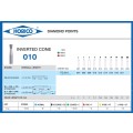 Freza Diamantata Horico FG 010
