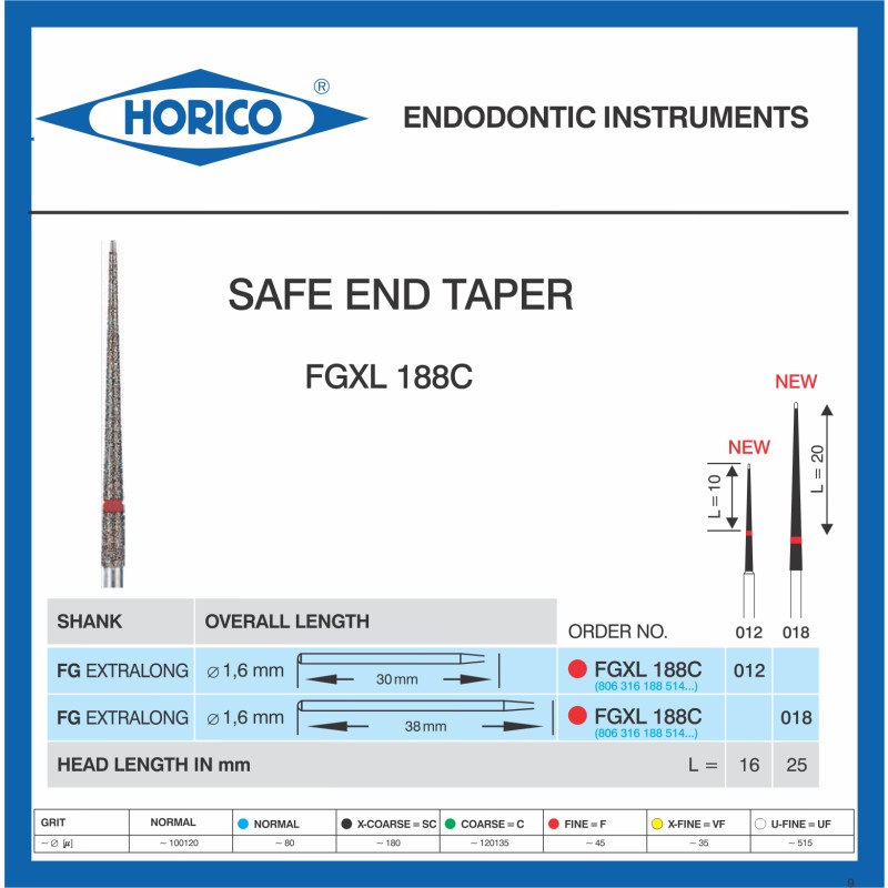 Freza Diamantata Horico FGXL 188 C
