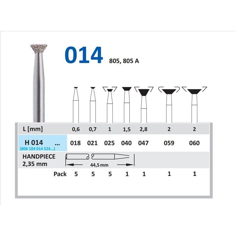 Freza Diamantata Horico H 014