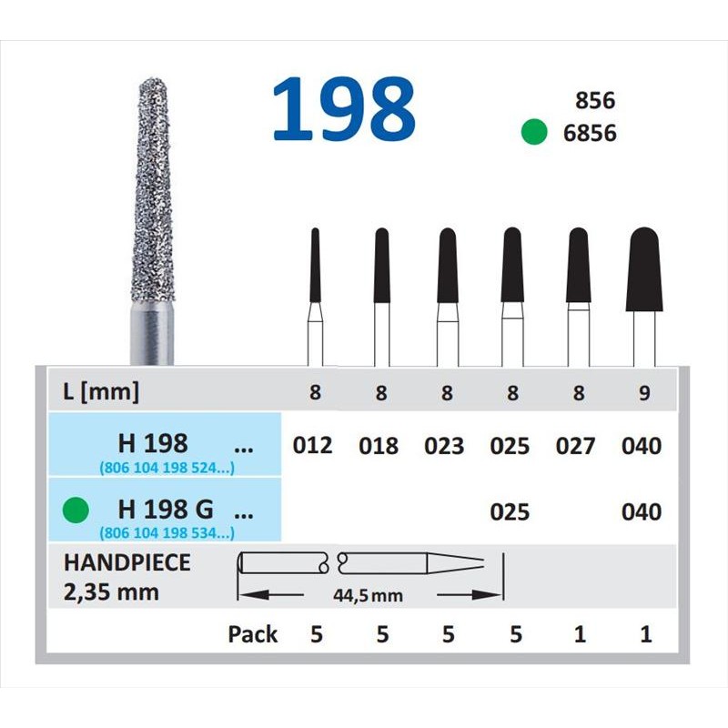 Freza Diamantata Horico H 198