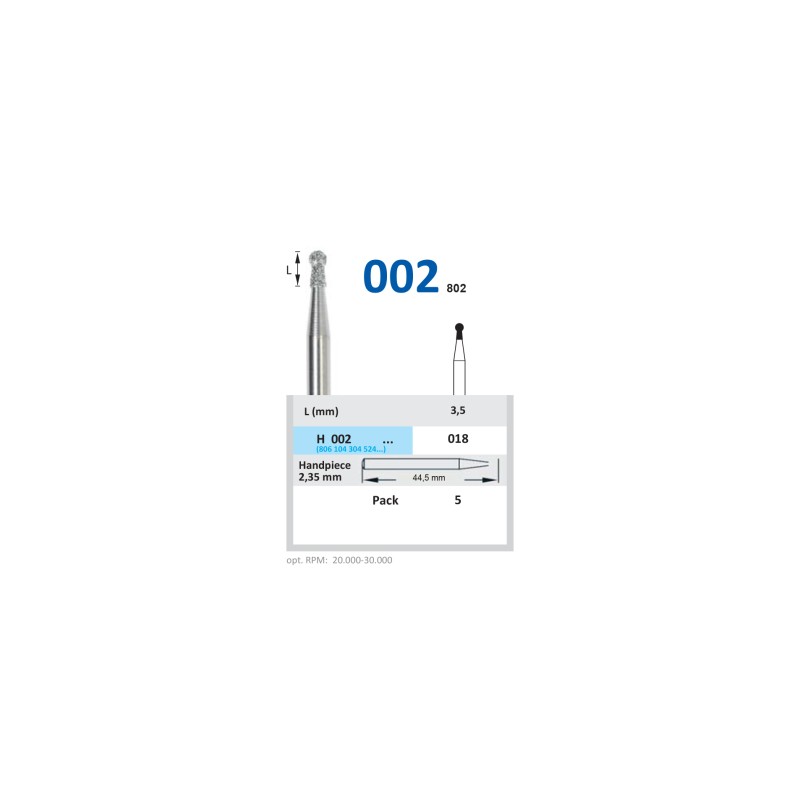 Freza Diamantata Laborator HORICO H 002