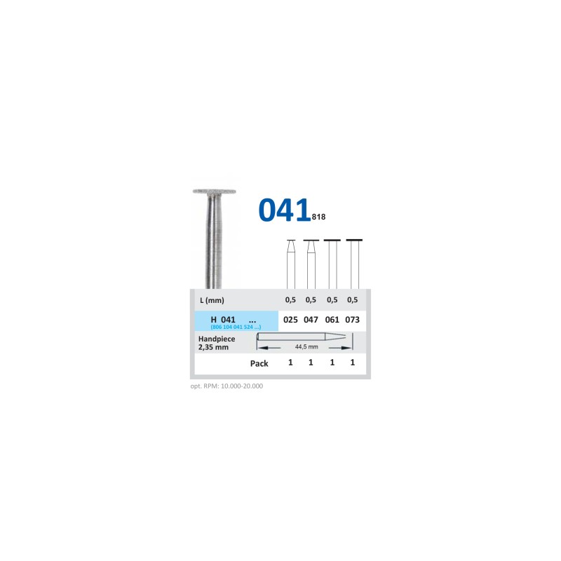 Freza Diamantata Laborator HORICO H 041
