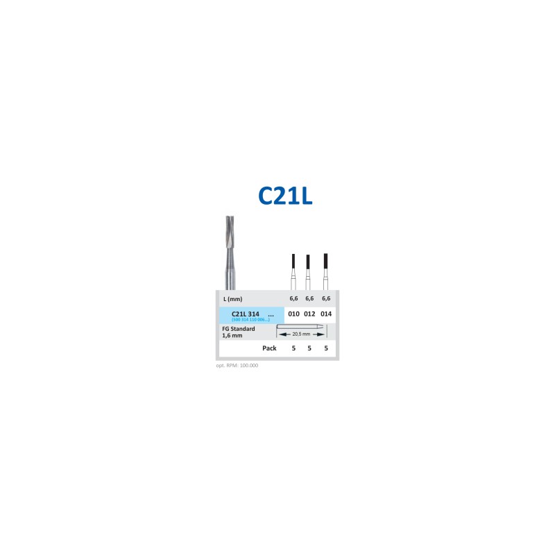 Freza din Carbura HORICO C21L