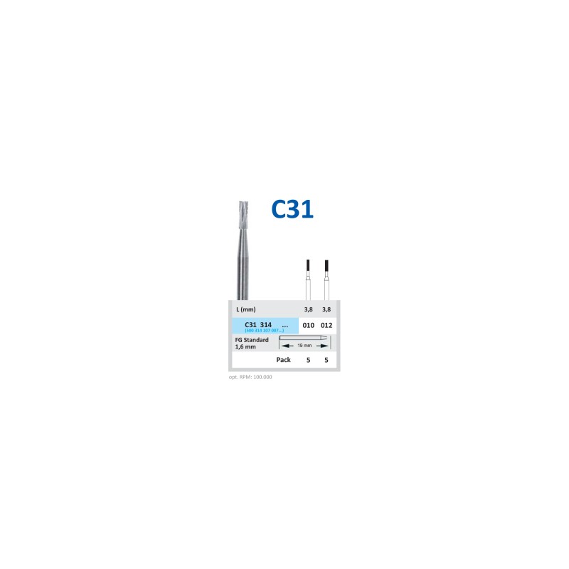 Freza din Carbura HORICO C31
