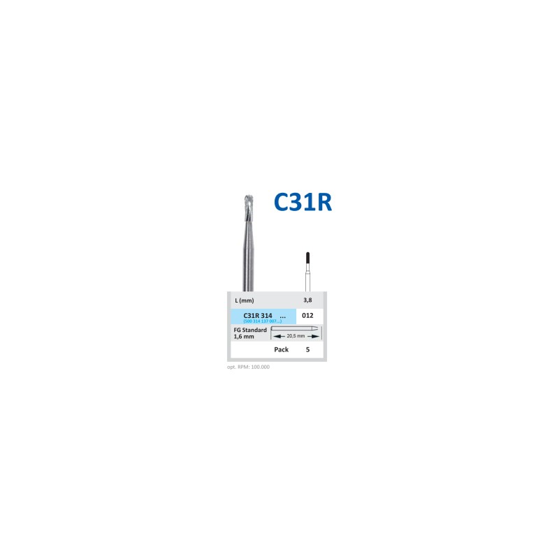 Freza din Carbura HORICO C31R