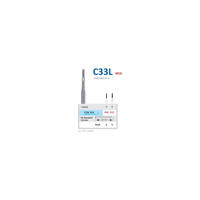 Freza din Carbura HORICO C33L