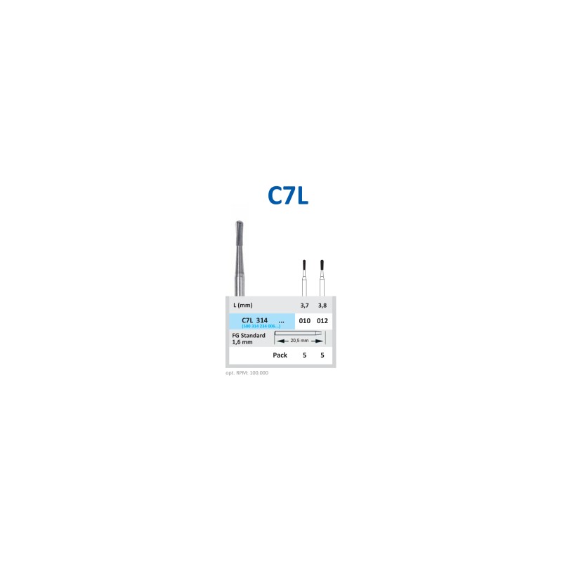 Freza din Carbura HORICO C7L