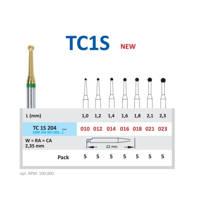 Freza din Carbura HORICO TC1S
