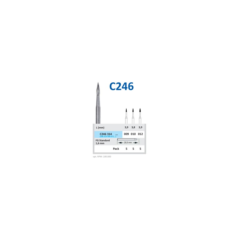 Freza din Carbura pentru Finisare HORICO C246