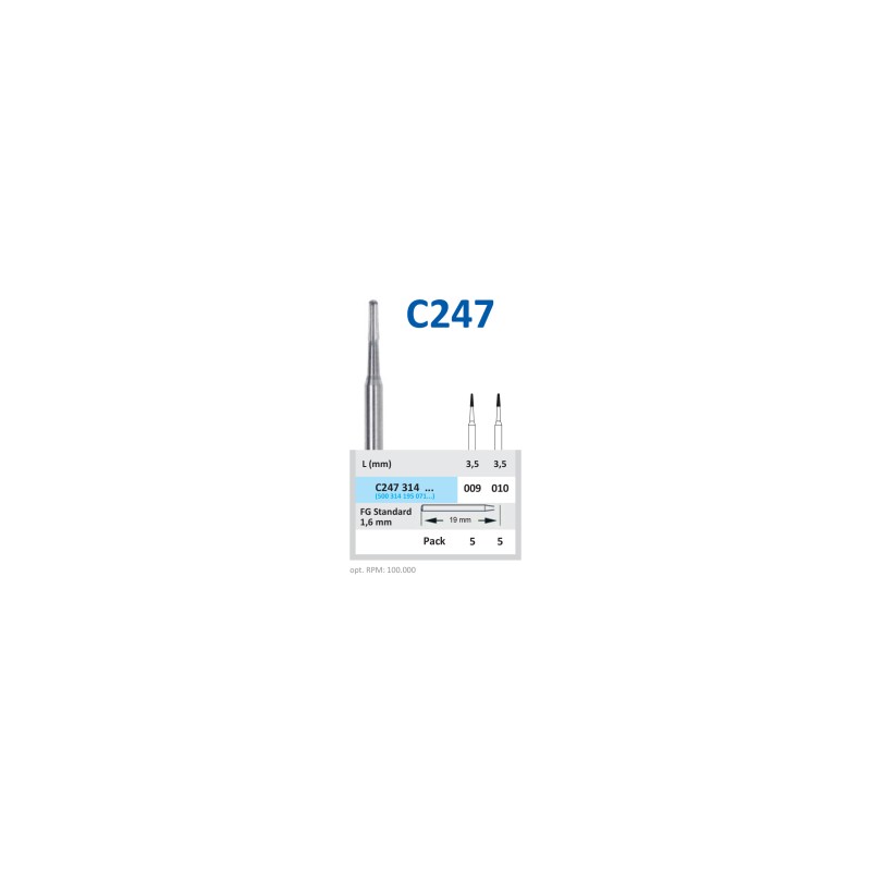 Freza din Carbura pentru Finisare HORICO C247