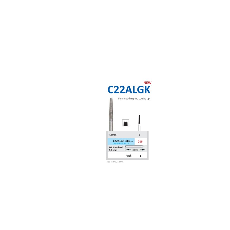 Freza din Carbura pentru Os HORICO C22ALGK