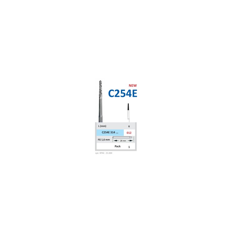 Freza din Carbura pentru Os HORICO C254E