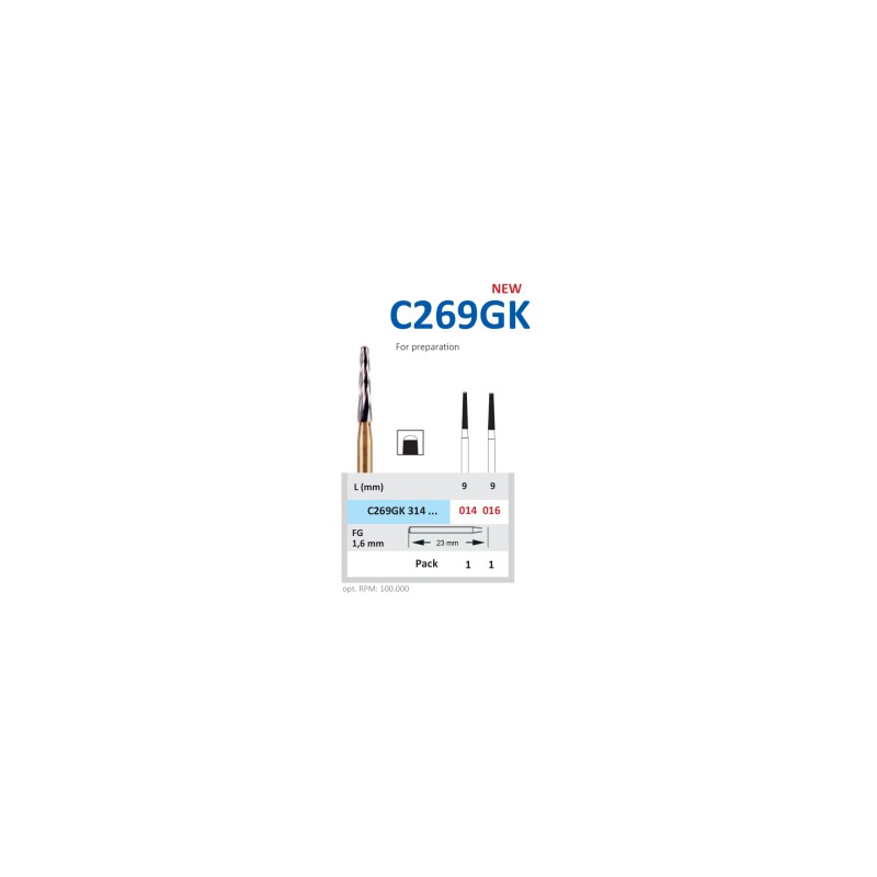 Freza din Carbura pentru Os HORICO C269GK