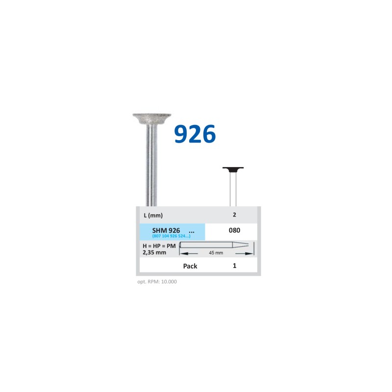 Freza Sinterizata Laborator HORICO SHM 926