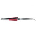 Penseta izolata cu varf curbat 16,5cm ZLE002