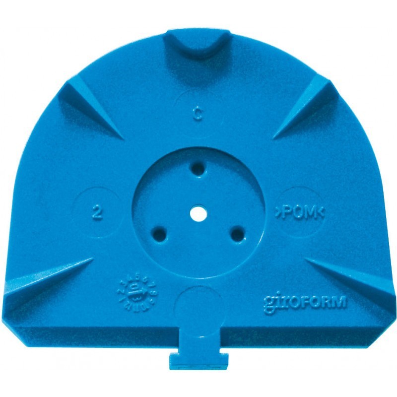 Placi albastre fara banut Giroform, 100 buc