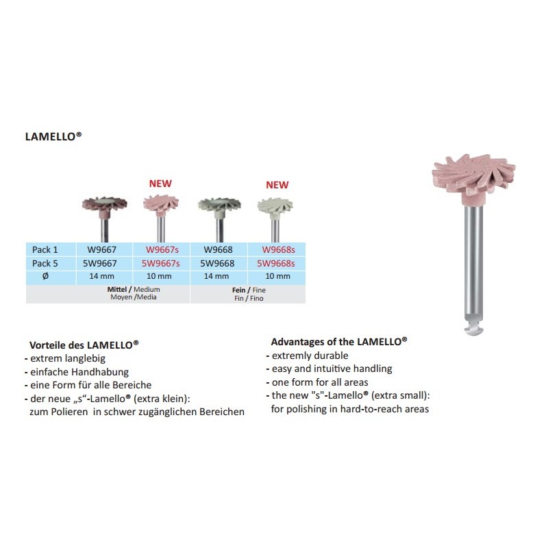 Polisher HORICO LAMELLO Composite