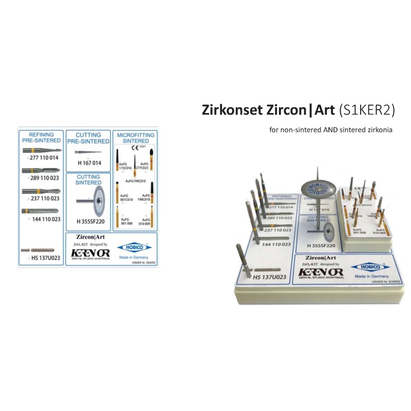 Set Zircon Art HORICO S1KER2