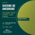SISTEME DE ANCORARE. CE ALEGEM – DE CE ALEGEM – CAND ALEGEM