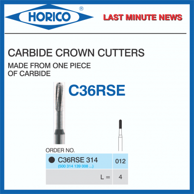 Freza Horico CROWN CUTTERS C36 RSE 314 012